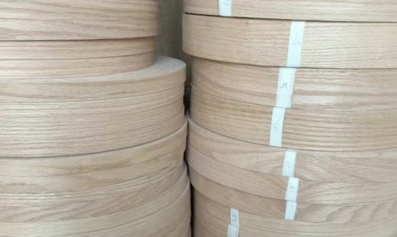kopen Red Oak Veneer Edge Banding High Elasticity slijtvastheid online manufacture