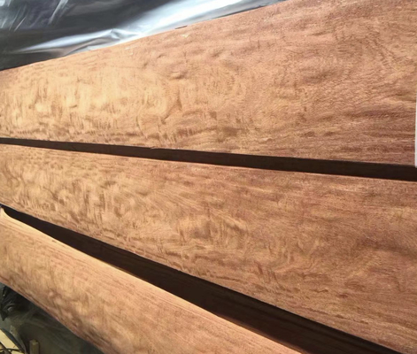Krachtige dwars treksterkte Birmese peer Natuurlijke houten fineer voor duurzaamheid