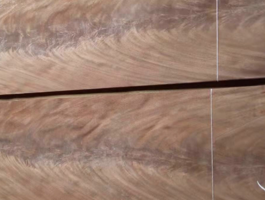 Mahagoni Crotch Veneer 0,5 mm Hout Veneer Gebruik voor houten vloeren