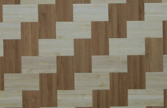 Zuivere carbonisering geweven bamboe fineer decoratieve fineer maximale breedte 1,22 m