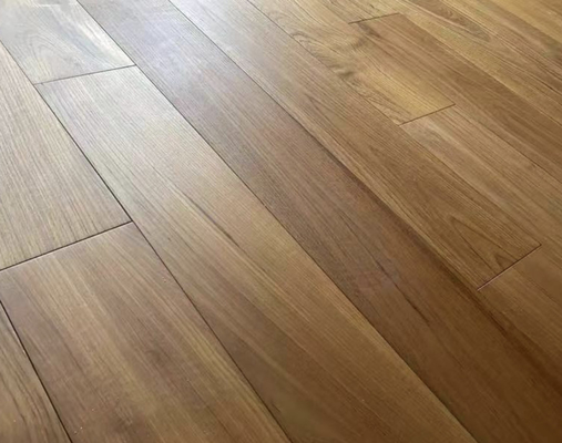 15mm-22mm Teak massief hout vloer Hard hout fineer vloer Breedte 90mm 120mm 140mm